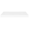 vidaXL Floating Wall Shelf White 60x23.5x3.8 cm MDF
