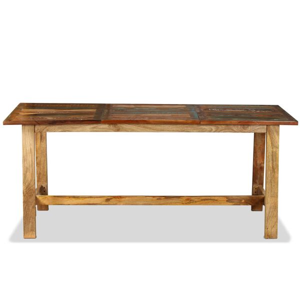 vidaXL Dining Table Solid Reclaimed Wood 180 cm