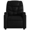 vidaXL Electric Stand up Massage Recliner Chair Black Faux Leather