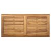Garden Sofa Set 5 pcs Natural Solid teak wood
