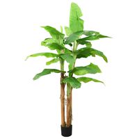 vidaXL Artificial Banana Tree with Pot 300 cm Green
