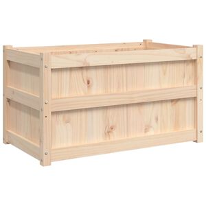 vidaXL Garden Planter 90x50x50 cm Solid Wood Pine