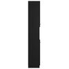 vidaXL Bathroom Cabinet Black 32x34x188.5 cm Engineered Wood