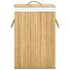 vidaXL Bamboo Laundry Basket 72 L