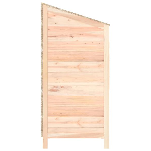 vidaXL Garden Shed 55x52x112 cm Solid Wood Fir