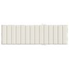 vidaXL Sun Lounger Cushion Melange Cream 200x60x4 cm Fabric