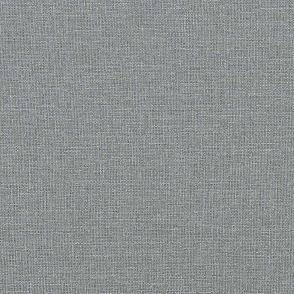 vidaXL Stand up Massage Recliner Chair Light Grey Fabric