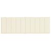 vidaXL Sun Lounger Cushion Cream 186x58x4cm Oxford Fabric