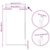 Roller Blind Blackout 40 x 100 cm Grey