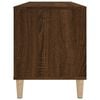 vidaXL Record Cabinet Brown Oak 100x38x48 cm Engineered Wood