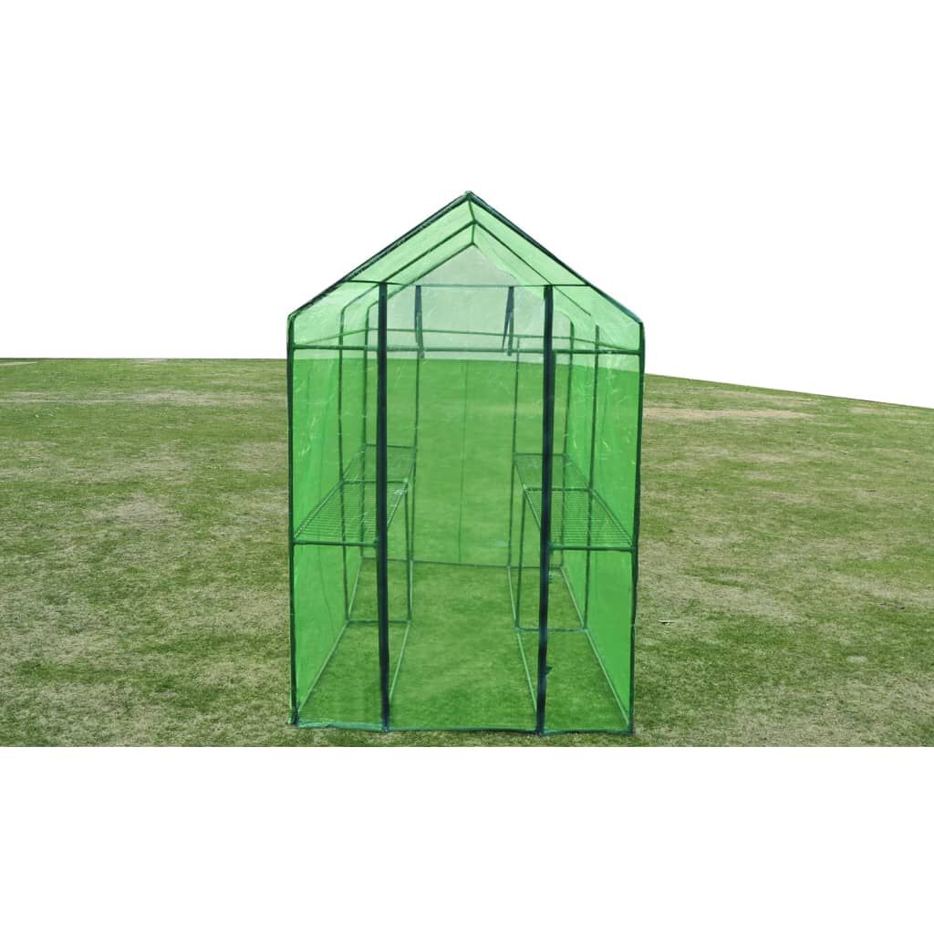 vidaXL Greenhouse Steel XL
