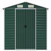 vidaXL Garden Shed Green 191x470x198 cm Galvanised Steel