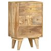 vidaXL Bedside Cabinet 36x30x60 cm Solid Mango Wood