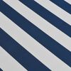 vidaXL Folding Awning Manual Operated 500 cm Blue/White