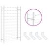 vidaXL Wine Rack for 72 Bottles White Metal