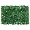 &nbsp;vidaXL Artificial Shrub Leaf Fence&nbsp;24 pcs Green 40x60 cm
