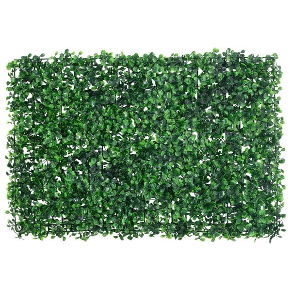 &nbsp;vidaXL Artificial Shrub Leaf Fence&nbsp;24 pcs Green 40x60 cm