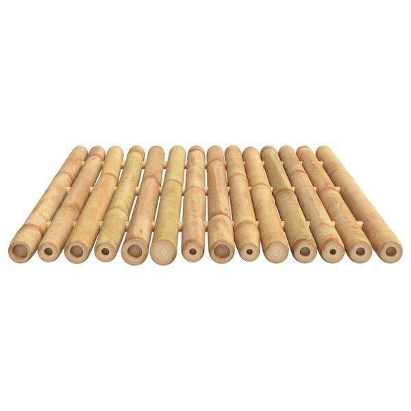 vidaXL Bath Mats 2 pcs 50x35 cm Bamboo
