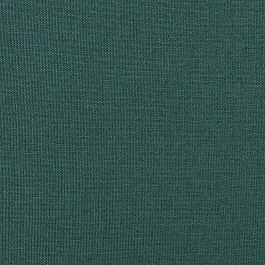 vidaXL Electric Massage Recliner Chair Dark Green Fabric