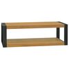 vidaXL Bathroom Cabinet | Natural Teak | Solid teak wood