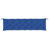 vidaXL Garden Bench Cushions 2pcs Blue 200x50x7cm Oxford Fabric