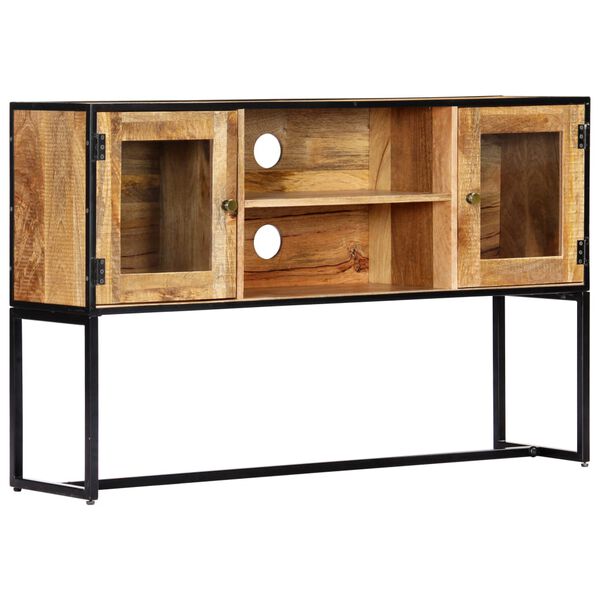 vidaXL TV Cabinet 120x30x75 cm Solid Reclaimed Wood