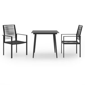 vidaXL 3 Piece Garden Dining Set