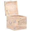 vidaXL Chest 40x40x40 cm Solid Acacia Wood