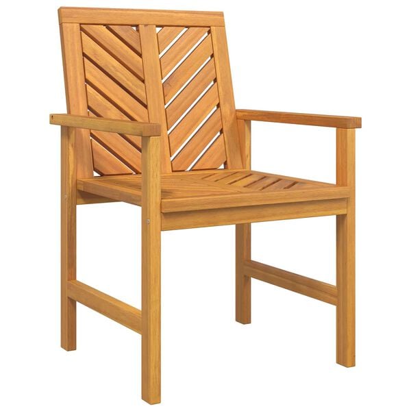 vidaXL 7 Piece Garden Dining Set Solid Wood Acacia