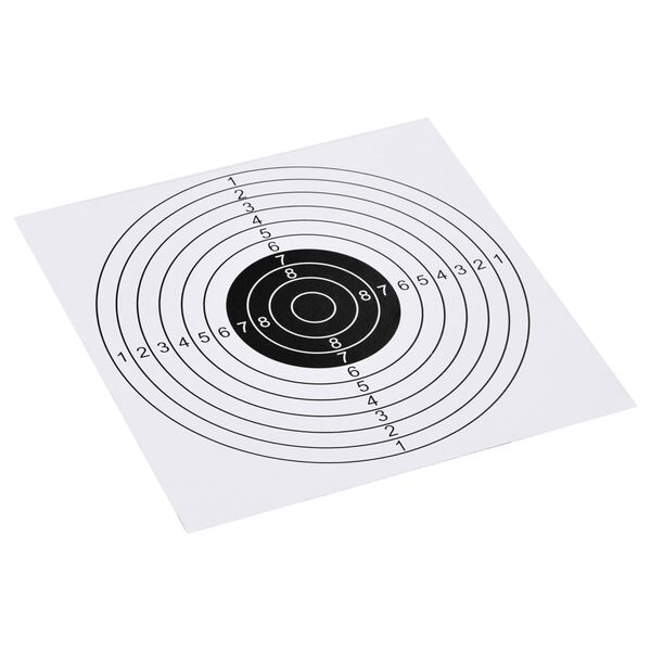 vidaXL 100 pcs Shooting Paper Targets 15x15 cm