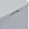 vidaXL Garden Storage Box 90 L Light Grey