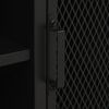 vidaXL TV Cabinet Grey 105x36x47 cm Metal and MDF