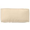 vidaXL Cushion Beige 80 x 40 x 12 cm Oxford Fabric