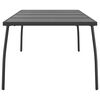 vidaXL Garden Table Anthracite 200x100x72 cm Steel Mesh