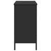vidaXL Bathroom Sink Cabinet Black 80x30x60 cm Engineered Wood