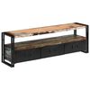 vidaXL TV Cabinet Solid Reclaimed Wood 120x30x40 cm