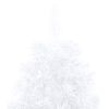 vidaXL Artificial Half Pre-lit Christmas Tree with Ball Set White 180 cm