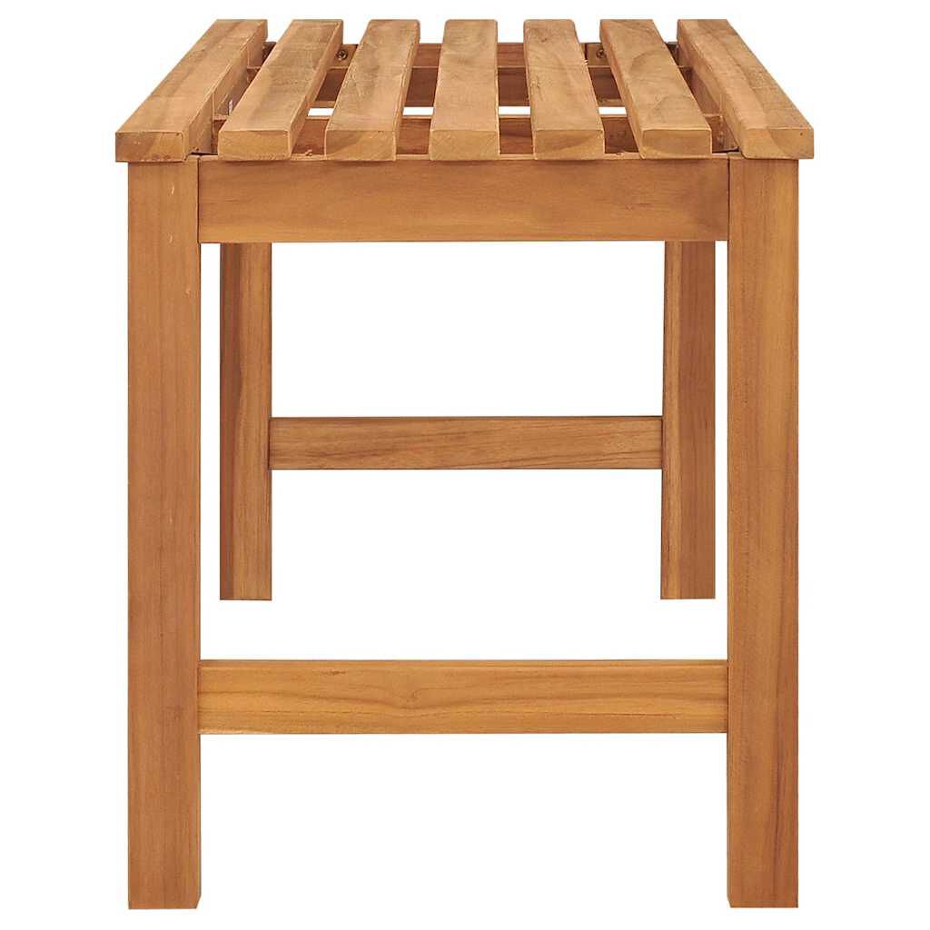 vidaXL Garden Bench 114 cm Solid Teak Wood
