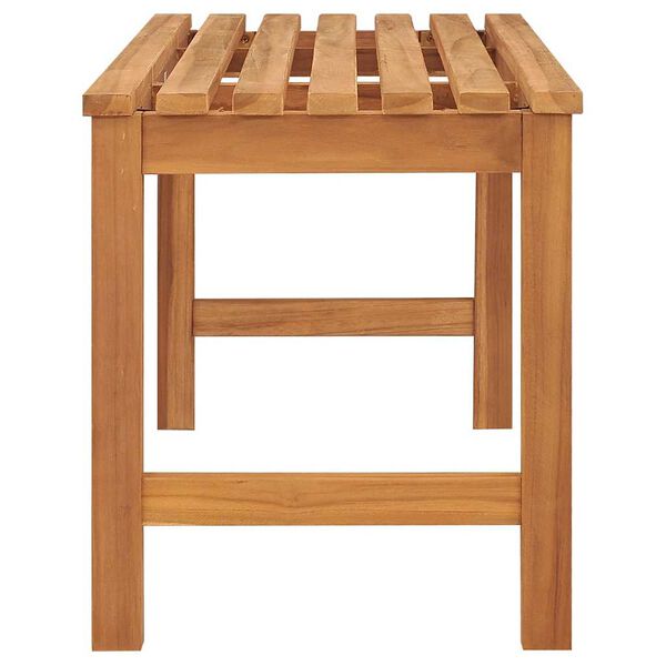 vidaXL Garden Bench 114 cm Solid Teak Wood