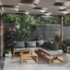 vidaXL 6 Piece Garden Lounge Set with Cushion Solid Acacia Wood