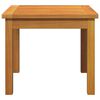vidaXL Side Table Brown Solid Acacia wood