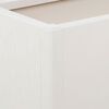 vidaXL Garden Planter with Trellis White 80x36x140 cm PP