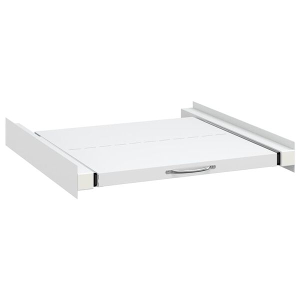 vidaXL Washing Machine Stacking Kit with Pull-Out Shelf