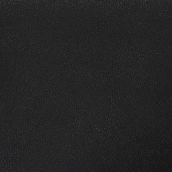 vidaXL Bed Frame without Mattress Black California King Faux Leather