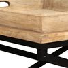 vidaXL Coffee Table Solid Mango Wood 110x55x42 cm