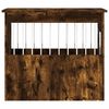 vidaXL Dog Crate Furniture Smoked Oak 55x75x65 cm Engineered Wood