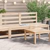 vidaXL Garden Sofas Armless 2 pcs 70x70x67 cm Solid Wood Pine