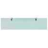 vidaXL Floating Shelf Glass 80x20 cm 8 mm