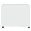 vidaXL Coffee Table White 55x55x40 cm Engineered Wood