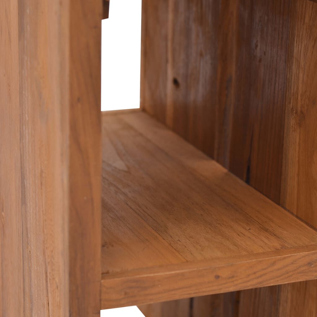 vidaXL Bedside Cabinet 20x35x50 cm Solid Teak Wood